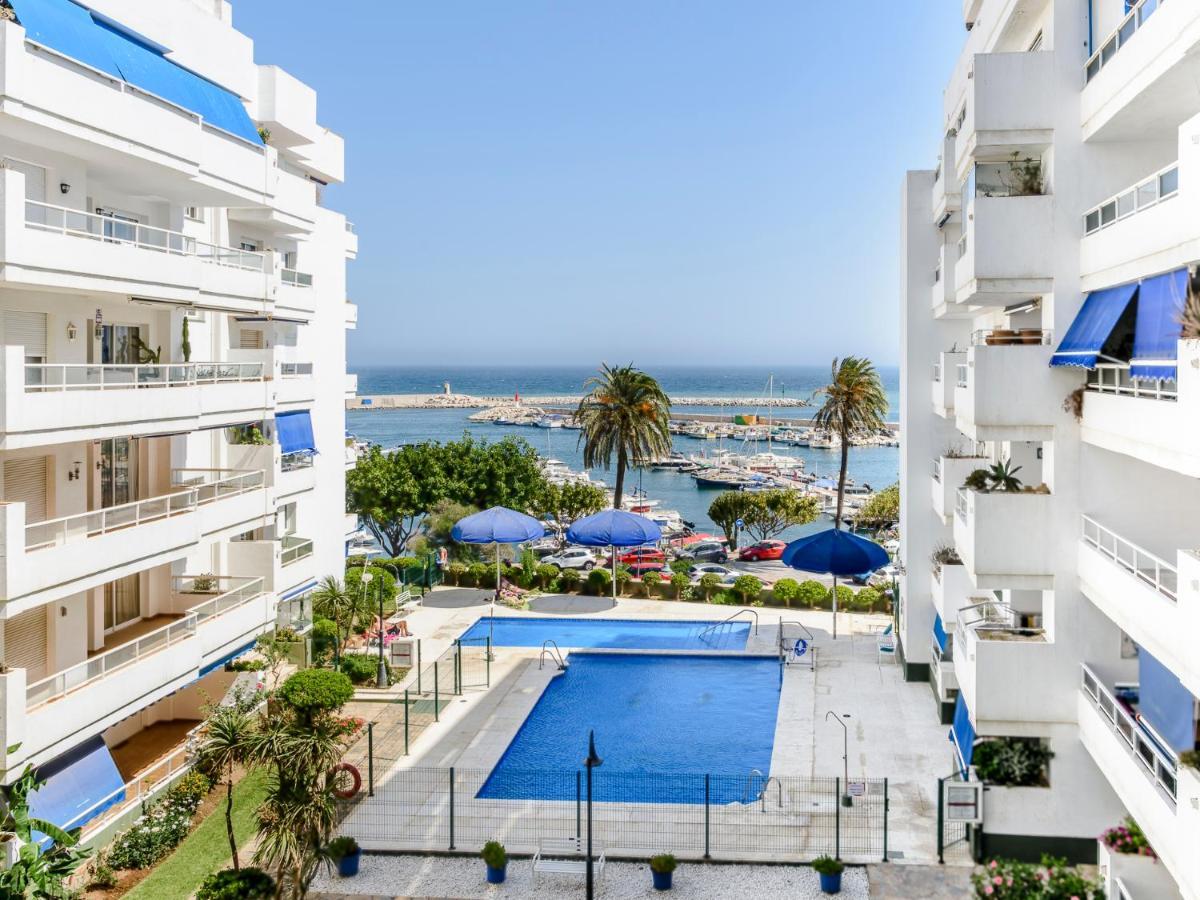 Estepona Marina With Sea Views, Pool And Parking Exteriör bild