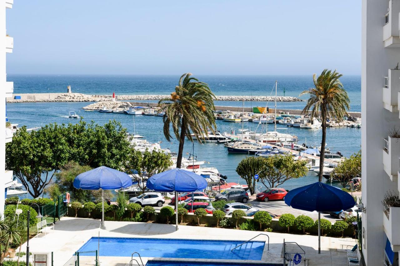 Estepona Marina With Sea Views, Pool And Parking Exteriör bild